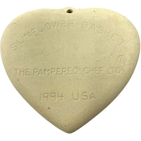 Vintage The Pampered Chef SUNFLOWER BASKET Cookie Mold 1994 - Picture 4 of 4